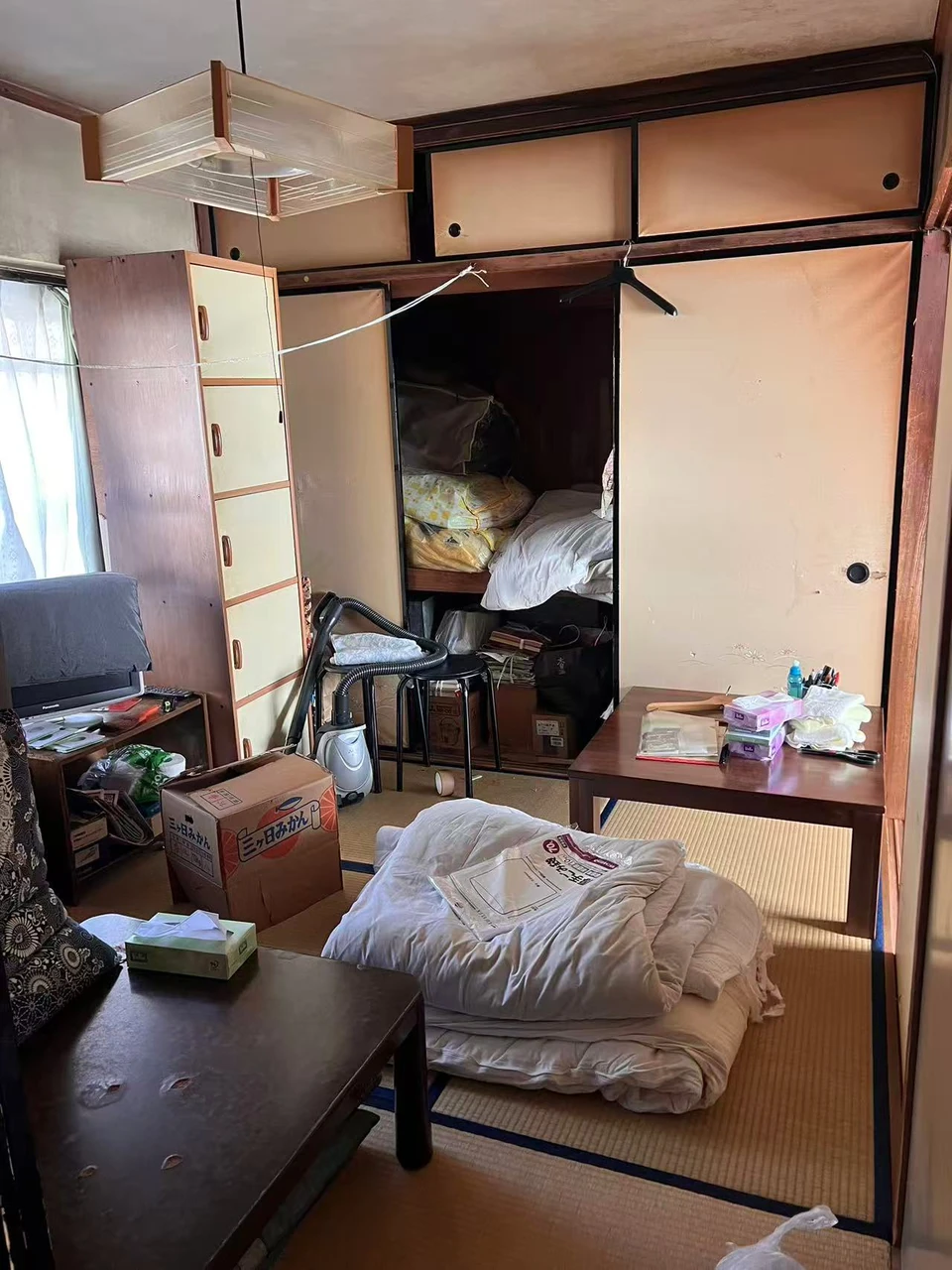愛知県名古屋市の遺品整理、作業前の現場